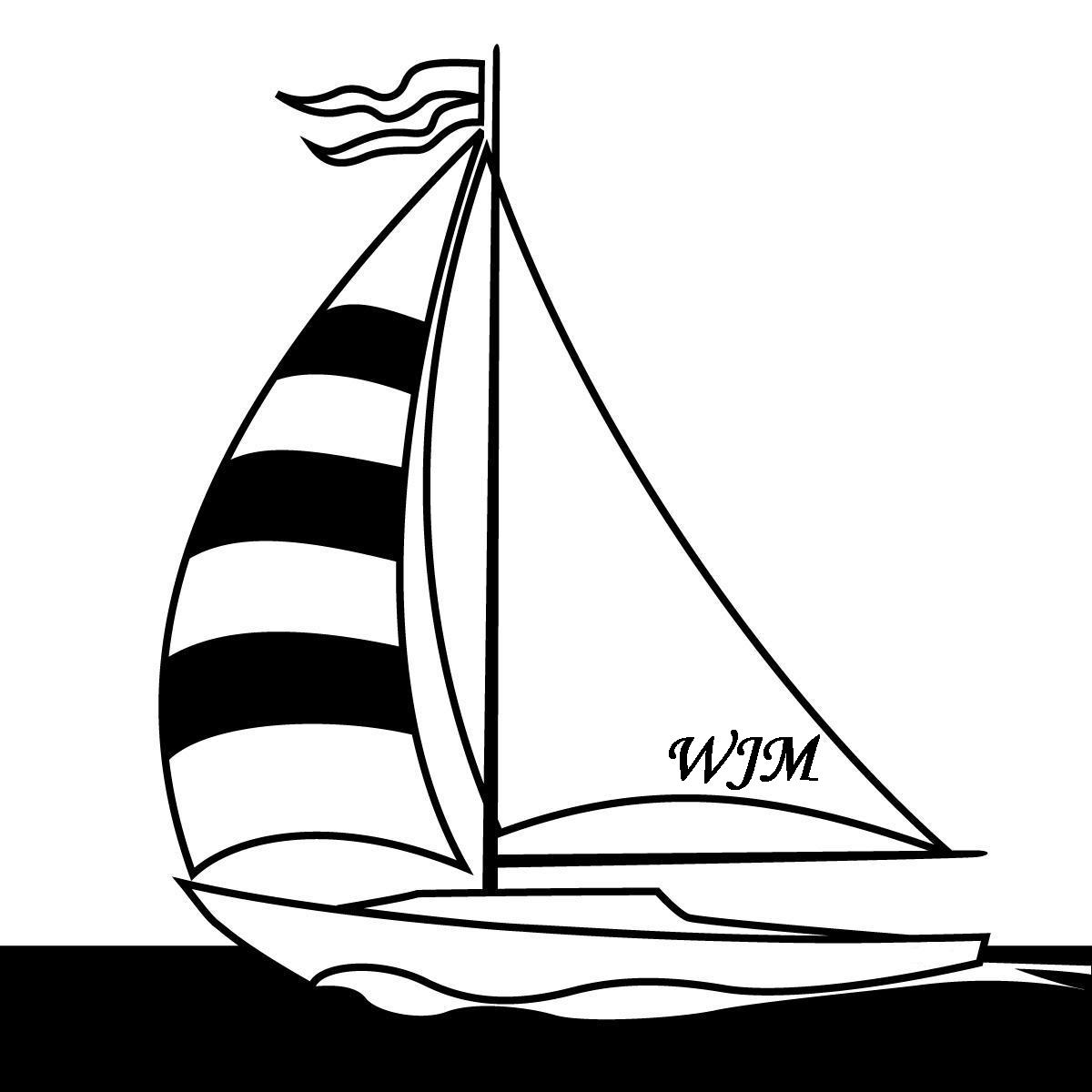 Стилизованное изображение корабля