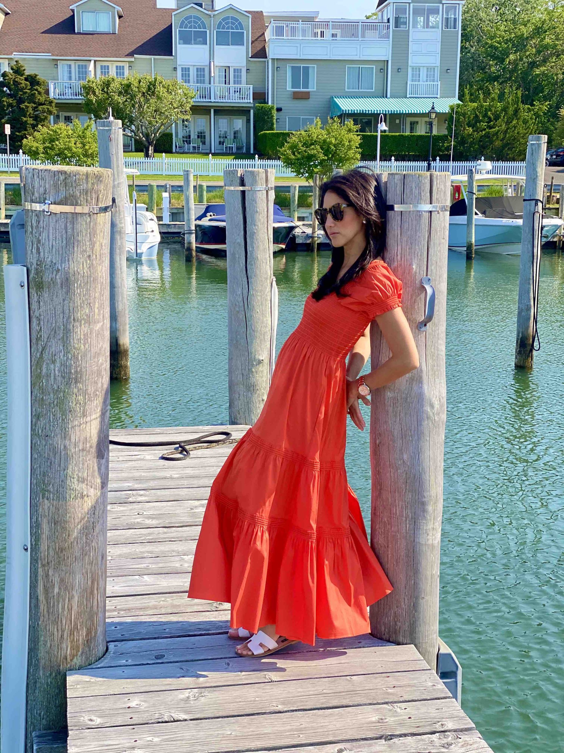 Smocked Dress that Takes you from Brunch to Beach – Maria On Point